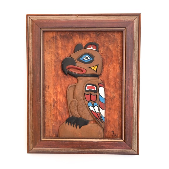 Vintage Other - Vintage Native American Navajo Eagle Bird Picture